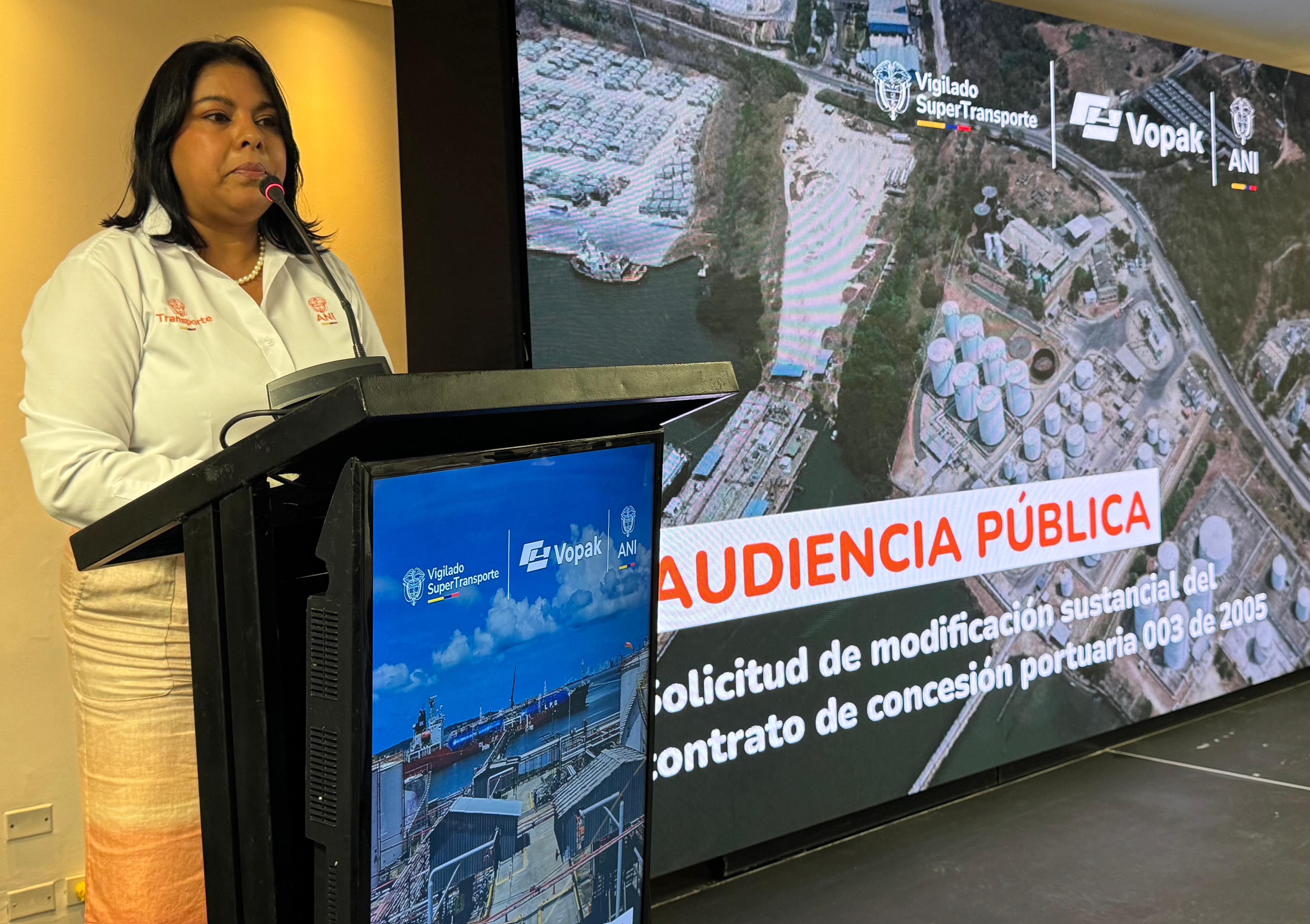 ANI tramita solicitud de prórroga del contrato de concesión con la Sociedad Portuaria Vopak Colombia S.A. ANI tramita solicitud de prórroga del contrato de concesión con la Sociedad Portuaria Vopak Colombia S.A.