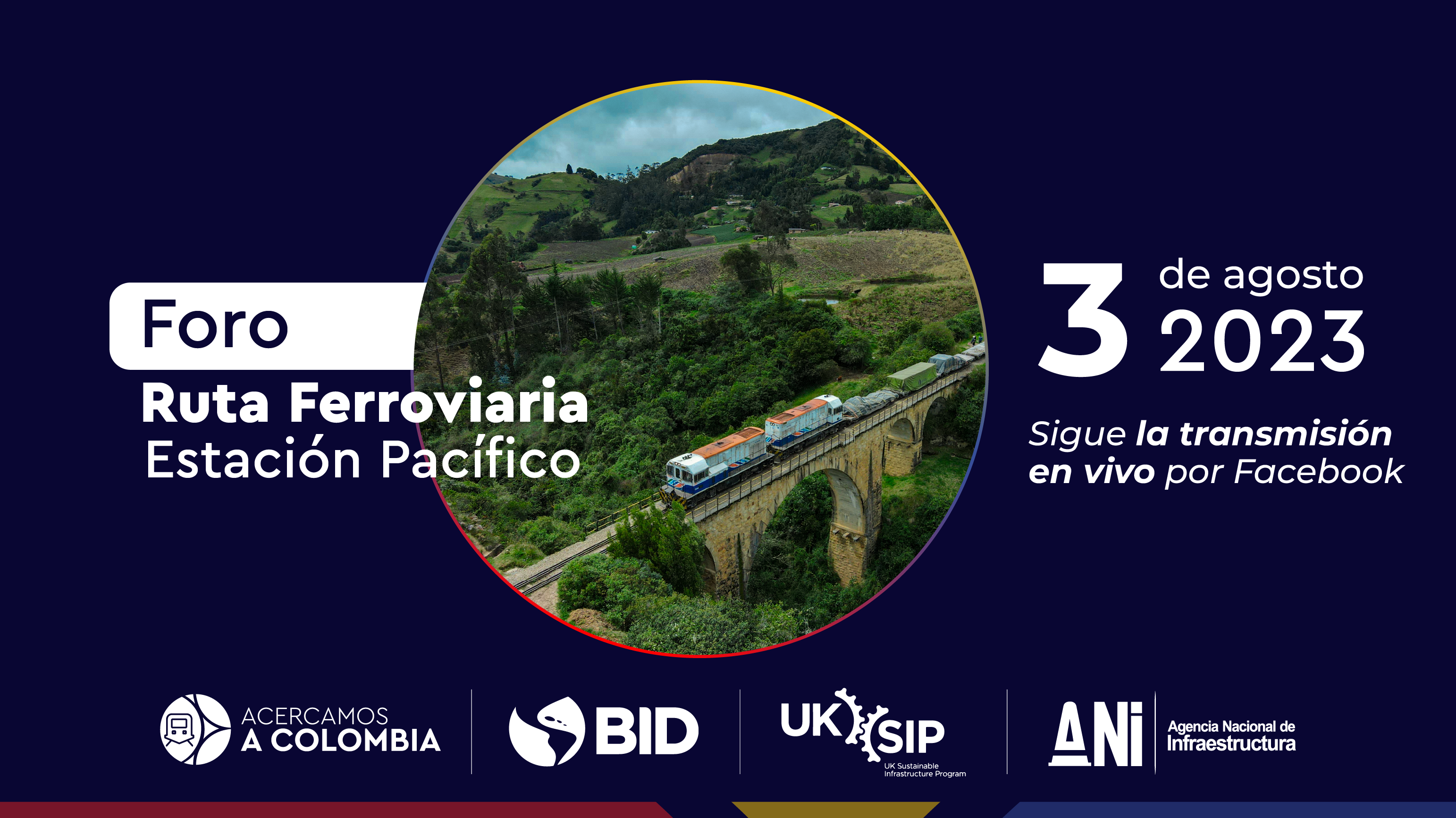 Conéctate este 3 de agosto al Foro Ruta Ferroviaria Estación Pacífico Conéctate este 3 de agosto al Foro Ruta Ferroviaria Estación Pacífico