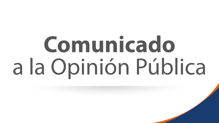 COMUNICADO A LA OPINIÓN PÚBLICA DEL PRESIDENTE DE LA AGENCIA NACIONAL DE INFRAESTRUCTURA, LOUIS KLEYN COMUNICADO A LA OPINIÓN PÚBLICA DEL PRESIDENTE DE LA AGENCIA NACIONAL DE INFRAESTRUCTURA, LOUIS KLEYN