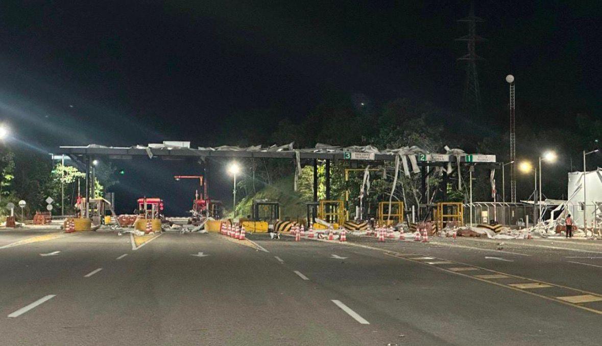 Agencia Nacional de Infraestructura rechaza atentado contra la estación de peaje La Lizama en Santander Agencia Nacional de Infraestructura rechaza atentado contra la estación de peaje La Lizama en Santander