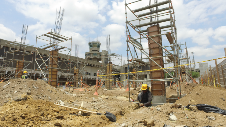 Con obras en la terminal y la pista, avanza la modernización del aeropuerto de Barranquilla Con obras en la terminal y la pista, avanza la modernización del aeropuerto de Barranquilla