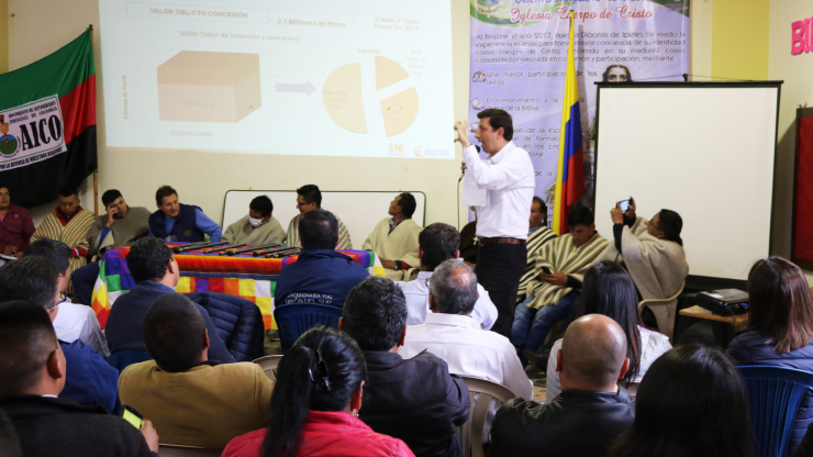 ANI estudiará propuestas de comunidades indígenas de Nariño sobre obras de Autopista Rumichaca – Pasto ANI estudiará propuestas de comunidades indígenas de Nariño sobre obras de Autopista Rumichaca – Pasto