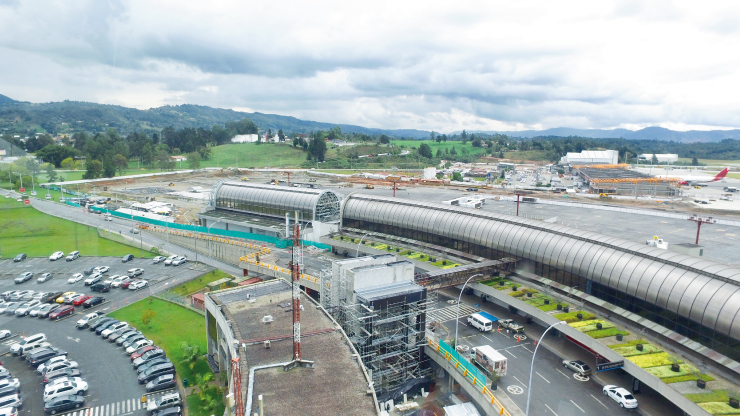Aeropuerto de Rionegro entra en la etapa final de su expansión Aeropuerto de Rionegro entra en la etapa final de su expansión