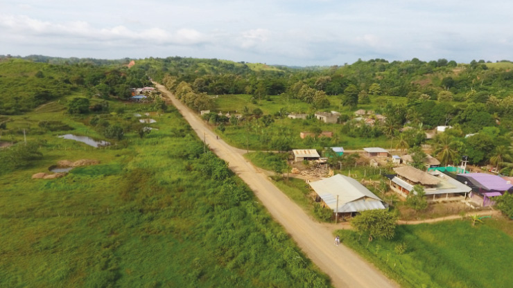 Así avanza la adecuación del acceso a Mellitos en el Urabá Así avanza la adecuación del acceso a Mellitos en el Urabá