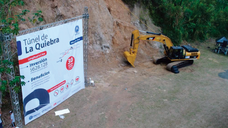 Gobierno Nacional inicia construcción del Túnel de La Quiebra en Antioquia Gobierno Nacional inicia construcción del Túnel de La Quiebra en Antioquia
