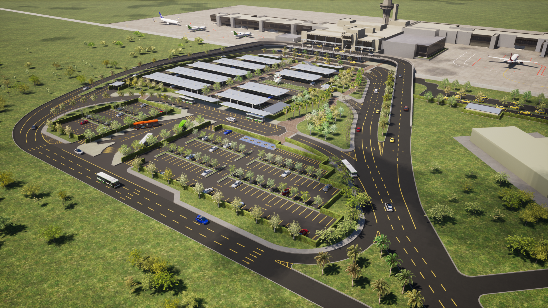 Inician obras de adecuación del nuevo parqueadero del Aeropuerto de Barranquilla Inician obras de adecuación del nuevo parqueadero del Aeropuerto de Barranquilla