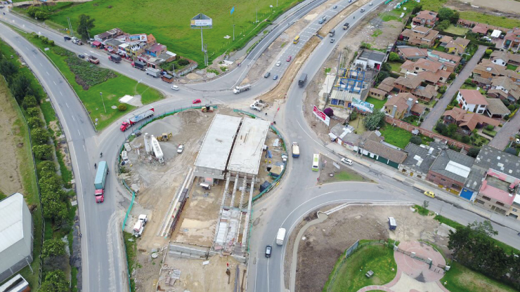 Con la construcción del enlace a desnivel de Mosquera - La Mesa avanza autopista Bogotá (Fontibón) - Facatativá - Los Alpes Con la construcción del enlace a desnivel de Mosquera - La Mesa avanza autopista Bogotá (Fontibón) - Facatativá - Los Alpes