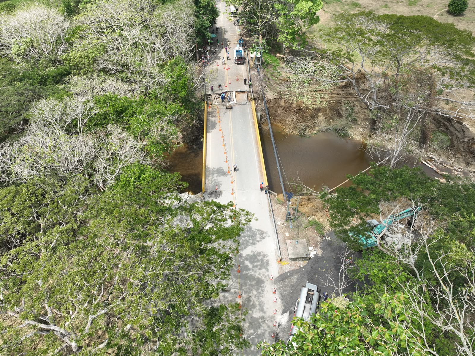 ANI inicia la construcción del nuevo puente Trementino II, que busca restablecer las condiciones iniciales de movilidad en el municipio de Los Córdobas  