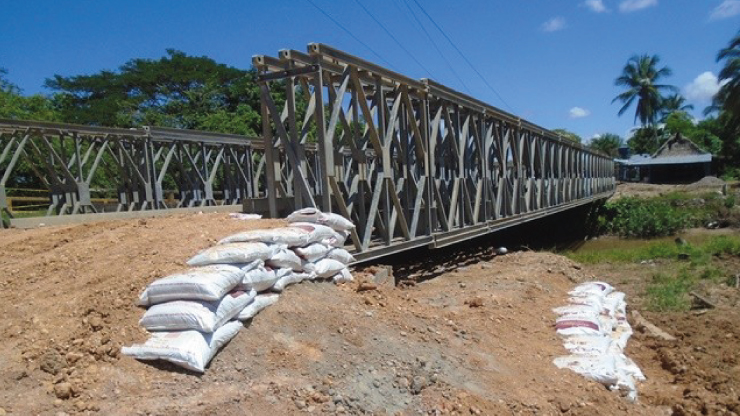 Avanza instalación del puente metálico que conectará a San Pablo con Simití en el Bolívar Avanza instalación del puente metálico que conectará a San Pablo con Simití en el Bolívar