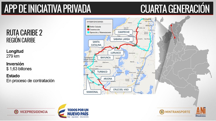 Aprobada en Consejo de Ministros la APP-IP Ruta Caribe 2 Aprobada en Consejo de Ministros la APP-IP Ruta Caribe 2