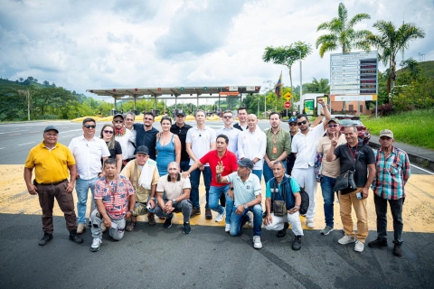 ANI concede tarifas diferenciales en pago de peajes a comunidades de Caldas en Autopistas del Café
