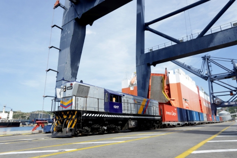 TRANSPORTE FÉRREO HABILITADO PARA MOVILIZAR 23.000 TONELADAS DE CARGA MENSUALES DURANTE ESTADO DE EMERGENCIA