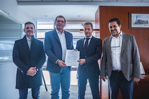 Firman acta de inicio para las obras del corredor férreo La Dorada - Chiriguaná 