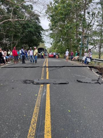 Fuertes lluvias producen afectaciones a vías concesionadas