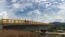 Gobierno Nacional inaugura un nuevo puente vehicular sobre el Río Pamplonita en Norte de Santander Gobierno Nacional inaugura un nuevo puente vehicular sobre el Río Pamplonita en Norte de Santander