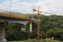 A buena marcha avanzan las obras en Autopista Girardot - Ibagué - Cajamarca A buena marcha avanzan las obras en Autopista Girardot - Ibagué - Cajamarca
