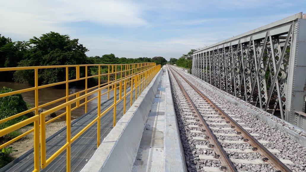 Entra en operación puente férreo sobre el río Tucurinca, que mejora condiciones del corredor Chiriguaná-Santa Marta Entra en operación puente férreo sobre el río Tucurinca, que mejora condiciones del corredor Chiriguaná-Santa Marta
