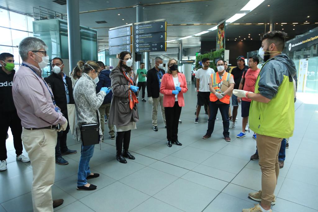 Ciudadanos extranjeros varados en Bogotá se llevaron en sus corazones un pedacito de la hospitalidad colombiana Ciudadanos extranjeros varados en Bogotá se llevaron en sus corazones un pedacito de la hospitalidad colombiana