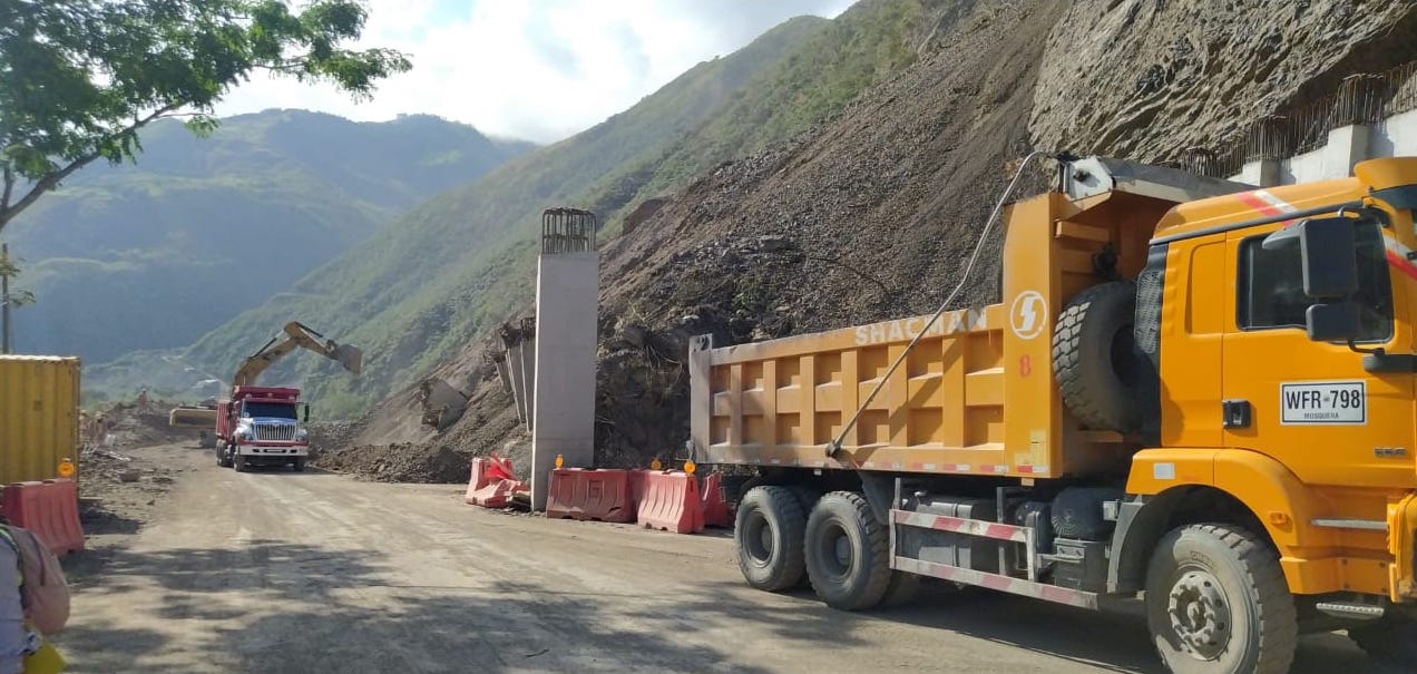 Se restablece el tránsito en el PR 26+000 de la vía Uramita-Dabeiba en Antioquia Se restablece el tránsito en el PR 26+000 de la vía Uramita-Dabeiba en Antioquia