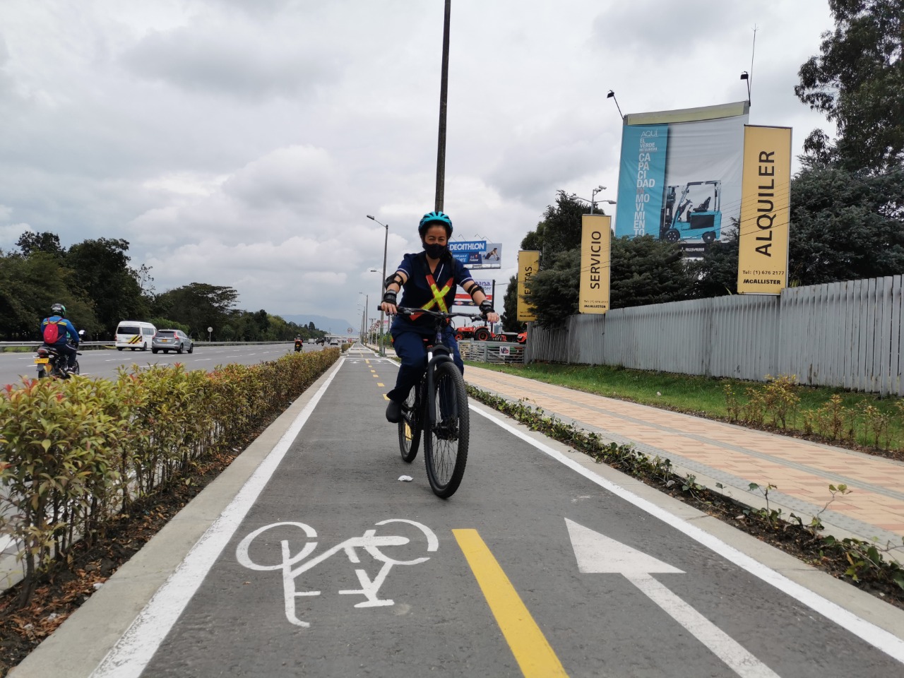El 57% de los trabajadores del proyecto Accesos Norte a Bogotá usan la bicicleta como medio de transporte El 57% de los trabajadores del proyecto Accesos Norte a Bogotá usan la bicicleta como medio de transporte